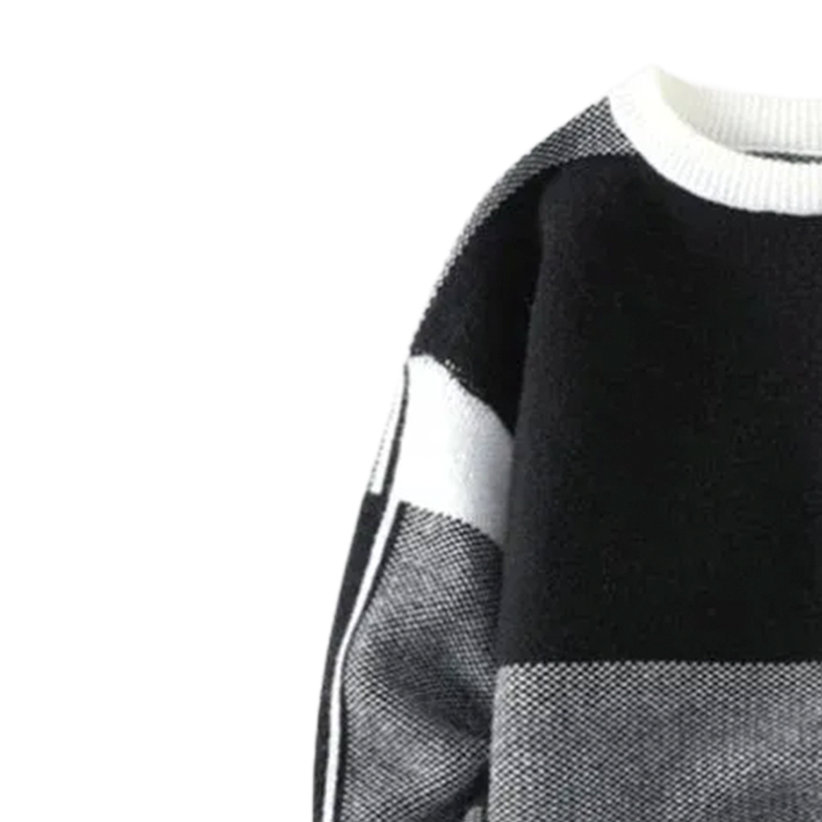 RETRO BLOCKS PREMIUM SWEATER